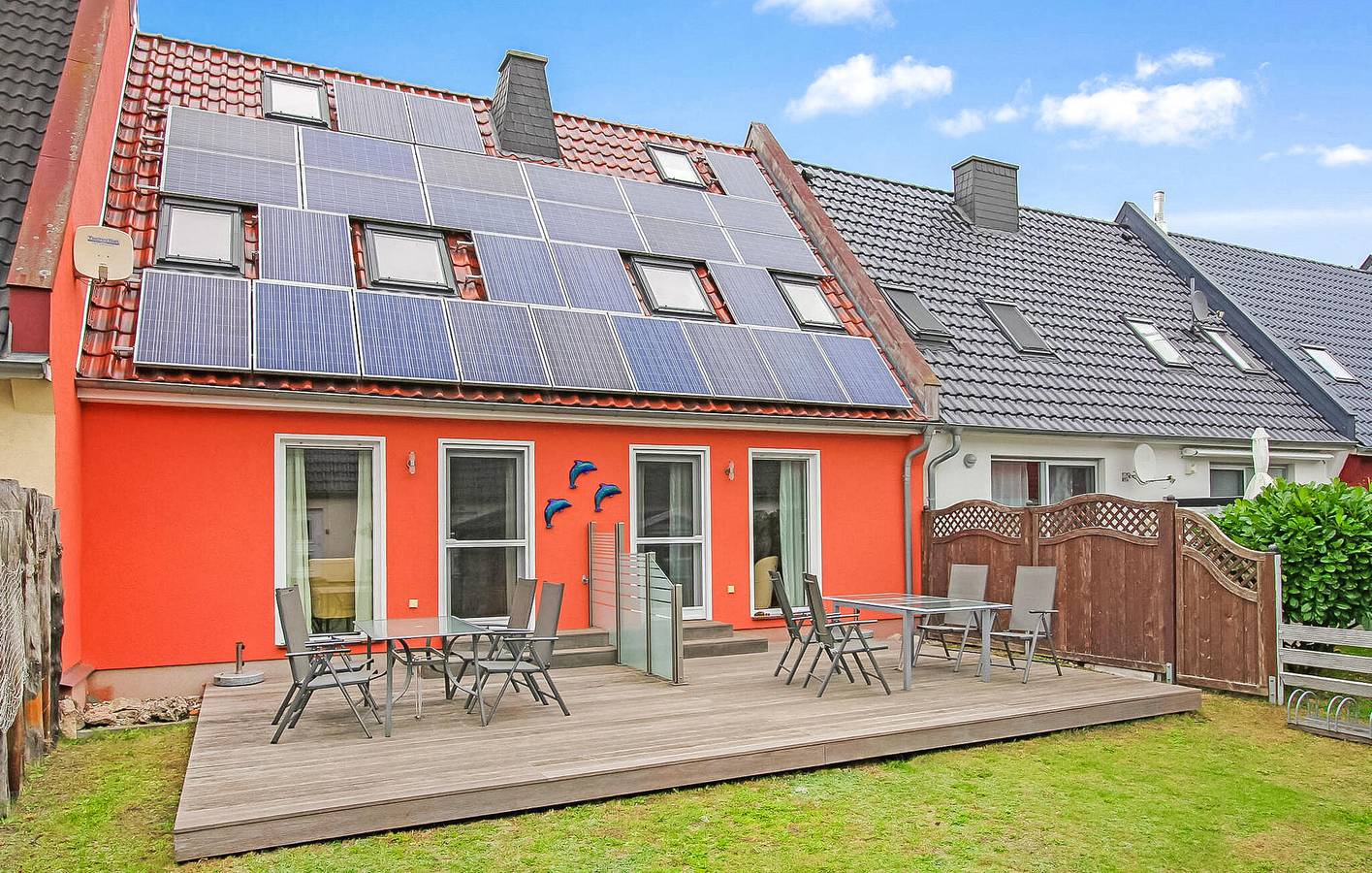 Charmante Wohnung mit Terrasse, Parkplatz & TV in der Nähe von Bodstedt Küstenlinie in Pruchten, Vorpommern