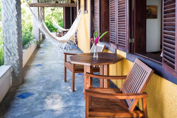Hôtel pour 3 personnes, avec jardin et vue dans Ilha de Boipeba