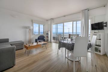 Gîte pour 4 personnes, avec balcon et vue sur l’océan à La Baule-Escoublac
