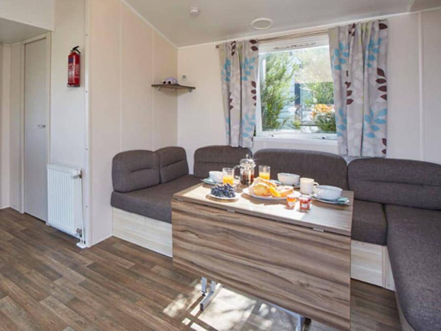 Camping Lou Pignada - Bungalow 8 personnes - Mobil-home | Comfort | 3 Ch. | 6/8 Pers. | Terrasse surélevée | Tv in Messanges, Côte d’Argent