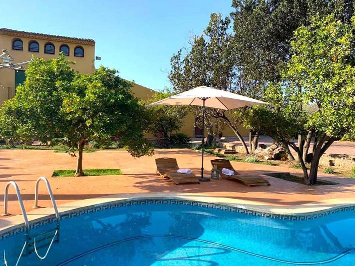 Casa de vacaciones para 10 personas, con jardín además de terraza y piscina - 1