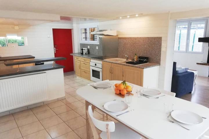 Casa de vacaciones para 6 personas, con terraza y jardín - 1