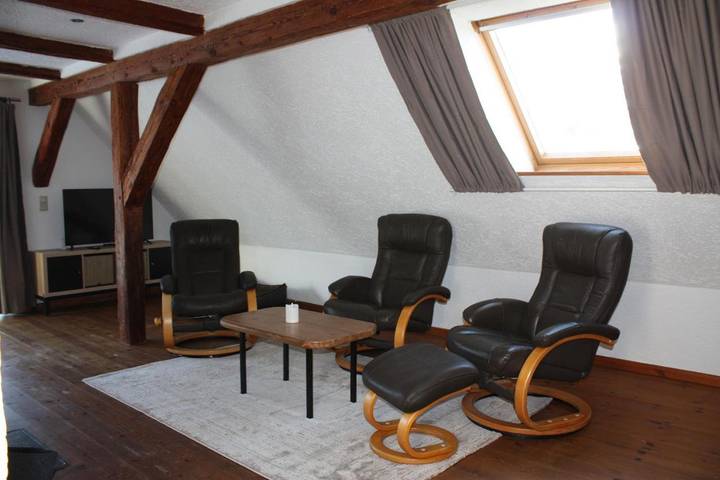 Ferienwohnung für 4 Personen, mit Terrasse und Garten