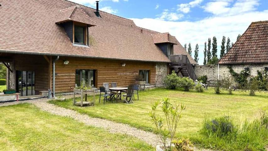 Appartement de vacances pour 3 personnes, avec jardin