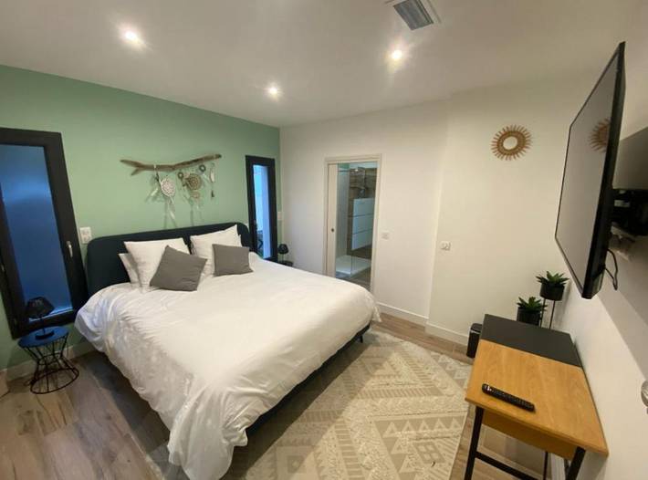 Maison d’hôte pour 2 personnes, avec Terrasse et Jardin
