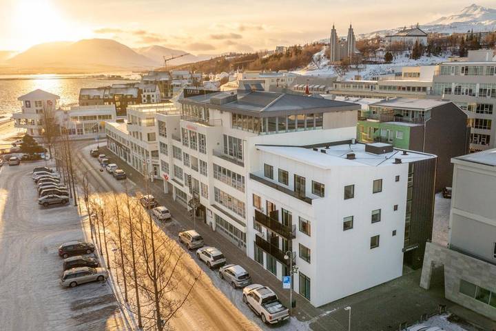 Ferienwohnung für 6 Personen, mit Terrasse und Ausblick in Island