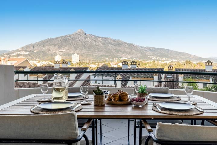 Ferienwohnung für 4 Personen, mit Garten und Meerblick - 1