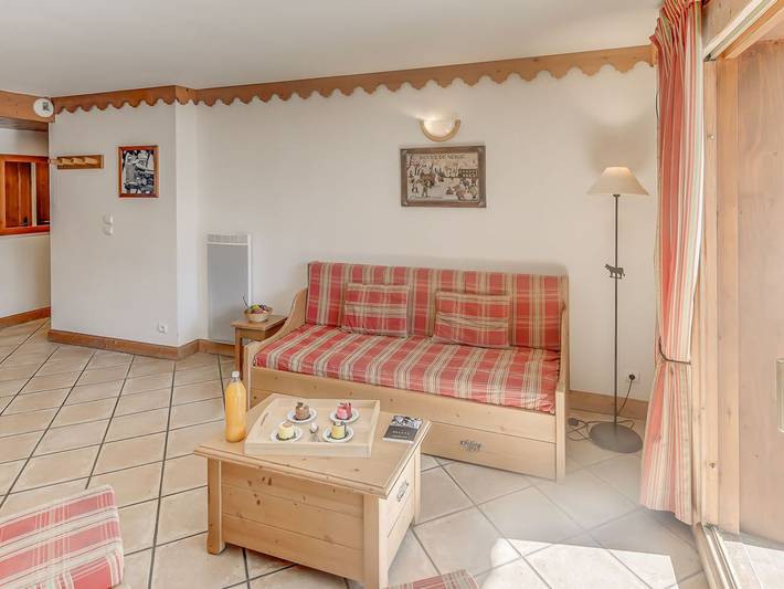Ganze Wohnung, Champagny - 3-Zi-Whg, 6 P, Südbalkon, WLAN, Garage, Poolzugang in Champagny-en-Vanoise, Vanoise-Massiv