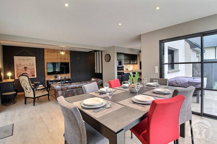 Gîte pour 6 personnes, avec Terrasse et Jardin dans Dahouët