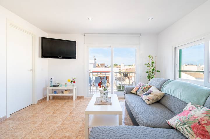 Ferienwohnung für 4 Personen, mit Balkon in Can Picafort
