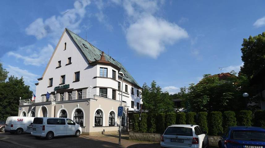 Hotel dla 2 osób, z widok i taras w Liberec