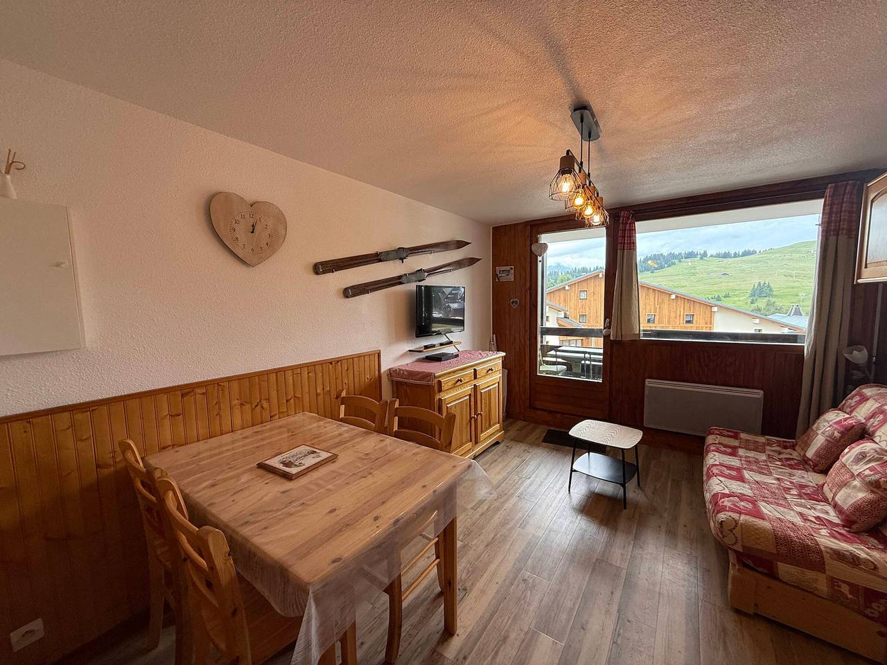 Estudio entero, Apartamento 2 piezas con parking en Les Saisies, 4 pers, balcón, equipamiento completo in Les Saisies, Albertville region