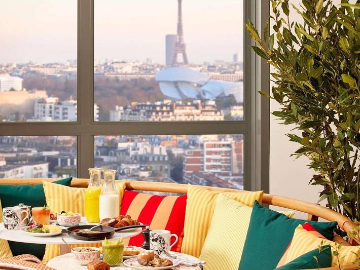 Hôtel pour 2 personnes, avec terrasse