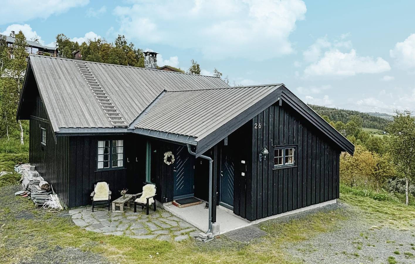Ferienhaus für 8 Personen mit Sauna in Tinn