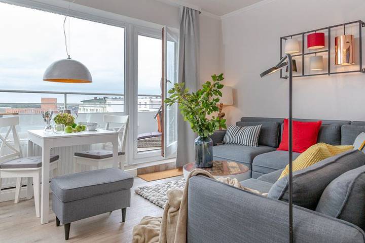 Ferienwohnung für 2 Personen, mit Balkon auf Sylt