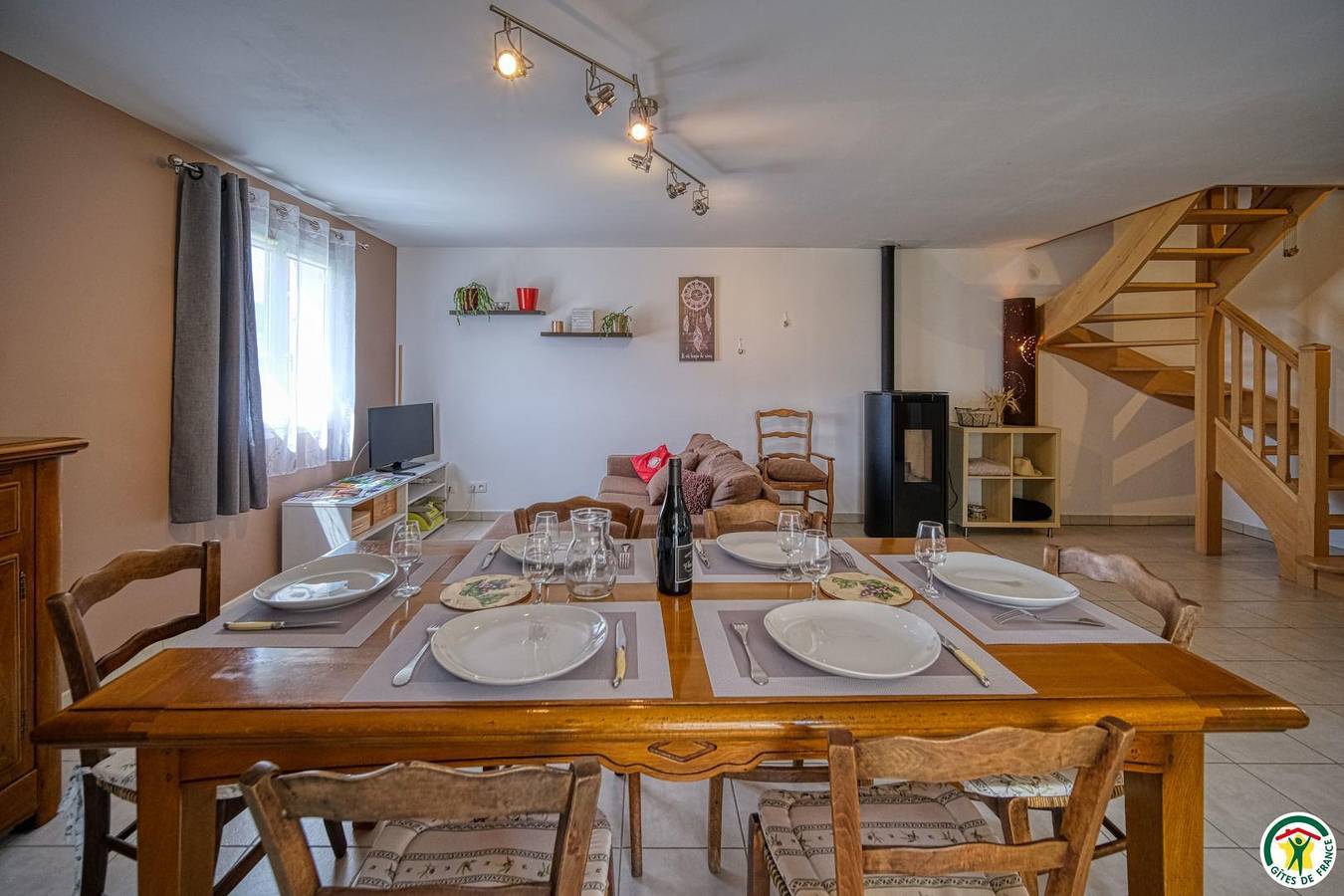 Gîte für 6 Personen mit Garten in Vinsobres, Nyons und Umgebung