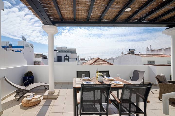 Apartamento de férias para 4 pessoas, com varanda em Tavira