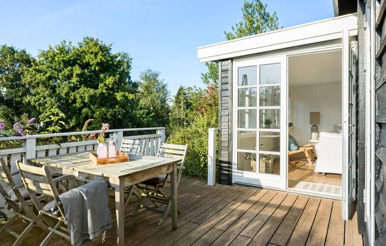 Ferienhaus für 7 Personen mit Terrasse in Hornbæk, Kattegat Küste