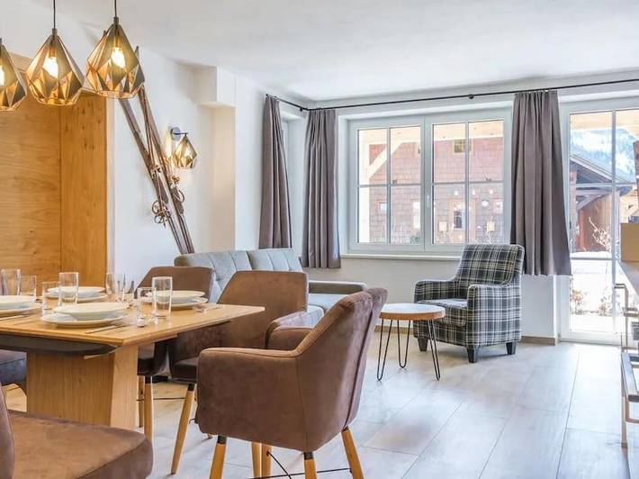 Vakantiewoning voor 6 personen, with terras and uitzicht as well as sauna in Mühlbach am Hochkönig