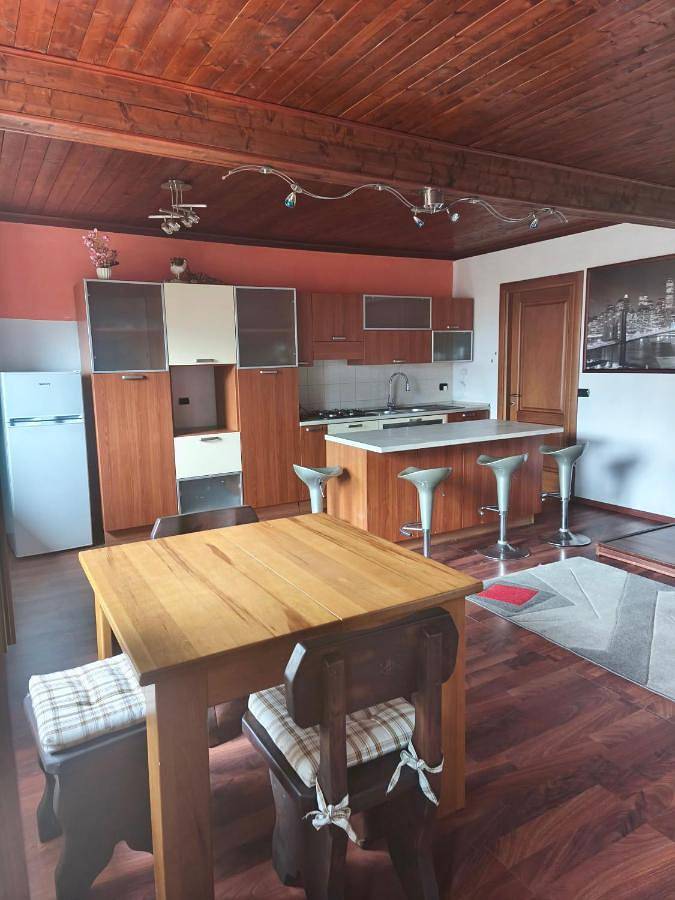 Ferienwohnung für 6 Personen, mit Garten und Ausblick