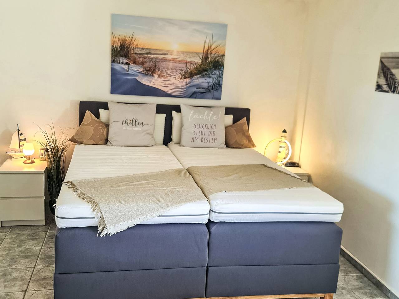Ganze Wohnung, Strandurlaub im Ferienappartement mit Garten in Steinwarder, Heiligenhafen