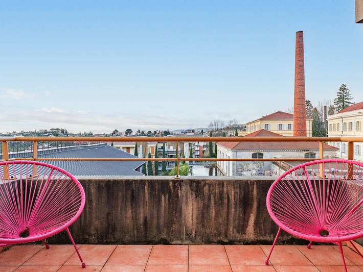 Appartement de vacances pour 4 personnes, avec Balcon et Piscine
