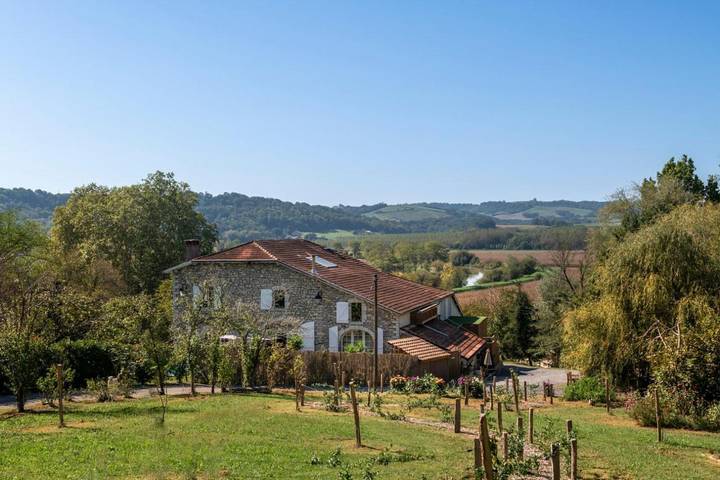 Location de vacances pour 14 personnes, avec jardin ainsi que jacuzzi et piscine à Hastingues - 3