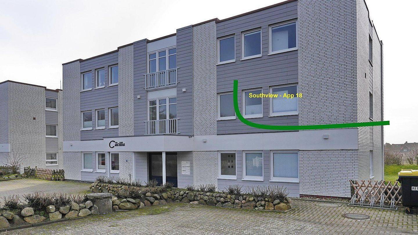 Ganze Wohnung, Haus Cäcilia 2-Zimmerwohnung App. 18 Southview in Wenningstedt, Sylt