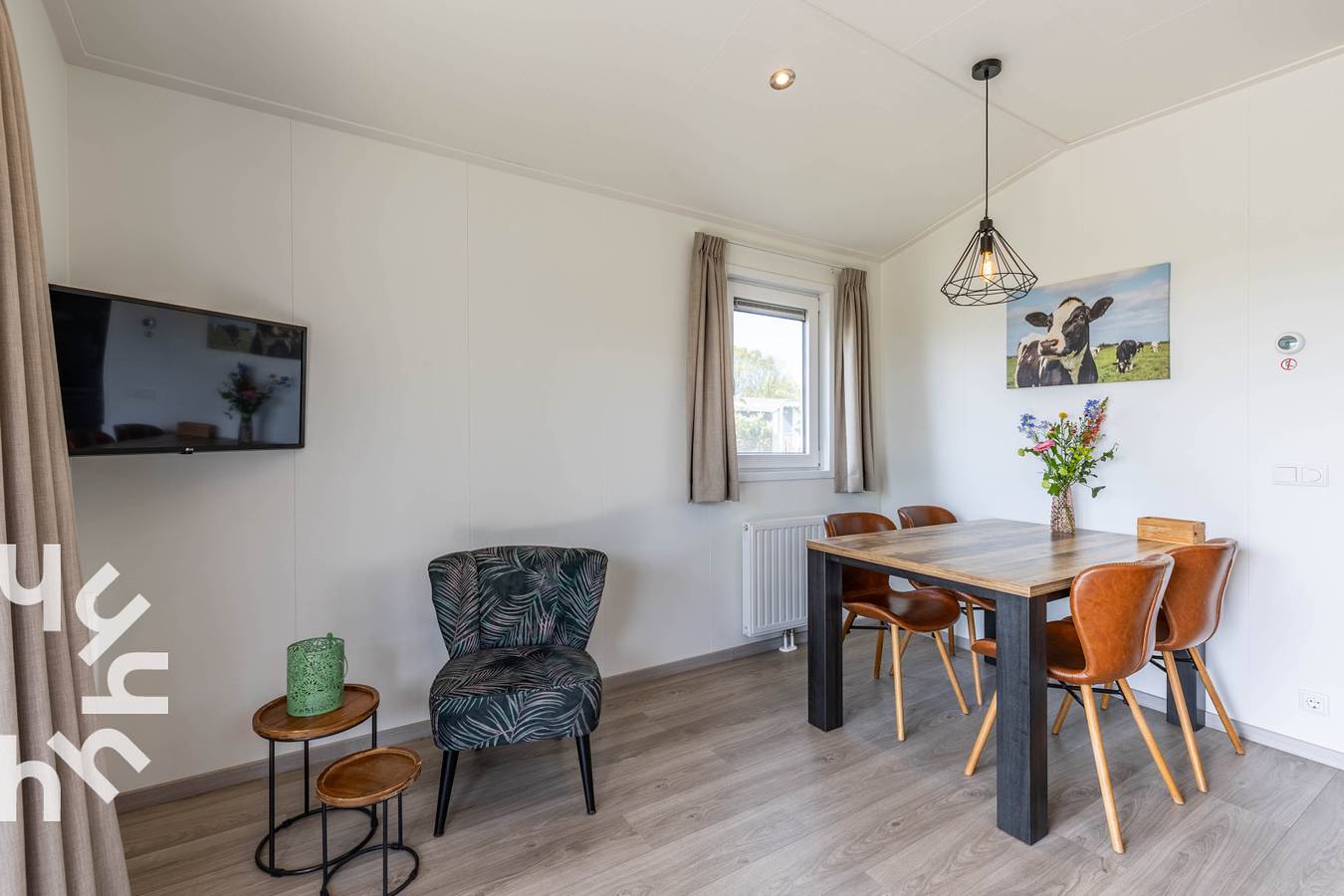 Beautiful rural 4-person chalet on the Vecht in Weesp, Groene Hart
