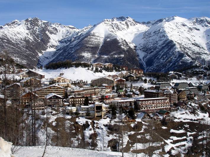 Apartamento para 4 personas, con balcón en Auron