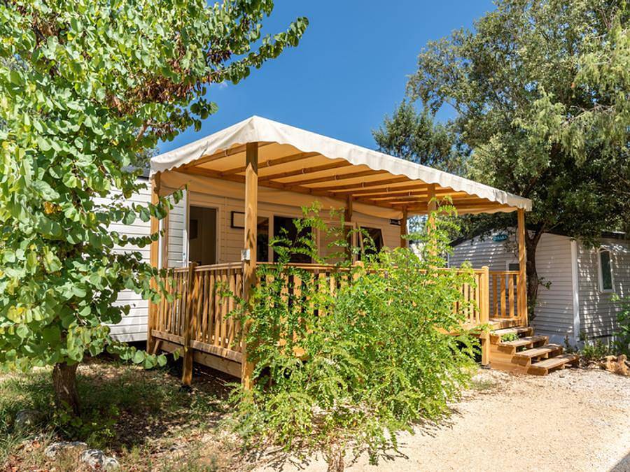 Camping La Buissiere - Mobilhome 4 personas - Confort - 2 habitaciones in Barjac, Región de Alès
