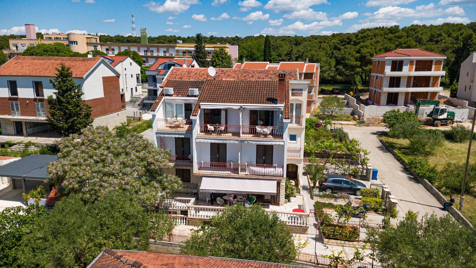 Cijeli apartman, Studio apartman s terasom i pogledom na more Biograd na Moru, Biograd As-21048-a in Biograd na Moru, Zadarska županija