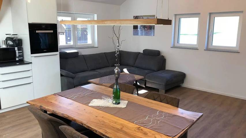 Ferienwohnung für 4 Personen, mit Sauna und Terrasse in Buchenberg - 2
