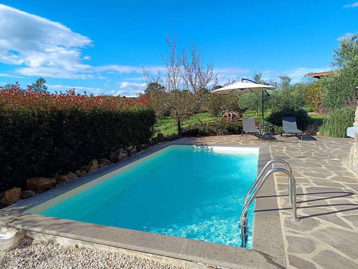 Ferienhaus für 4 Personen, mit Terrasse und Ausblick sowie Garten in Latium - 2
