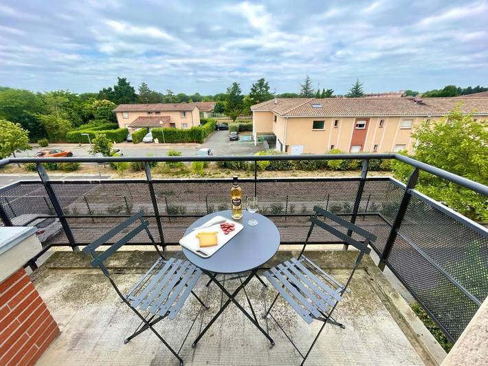 Gîte pour 2 personnes, avec vue et terrasse à Muret - 4