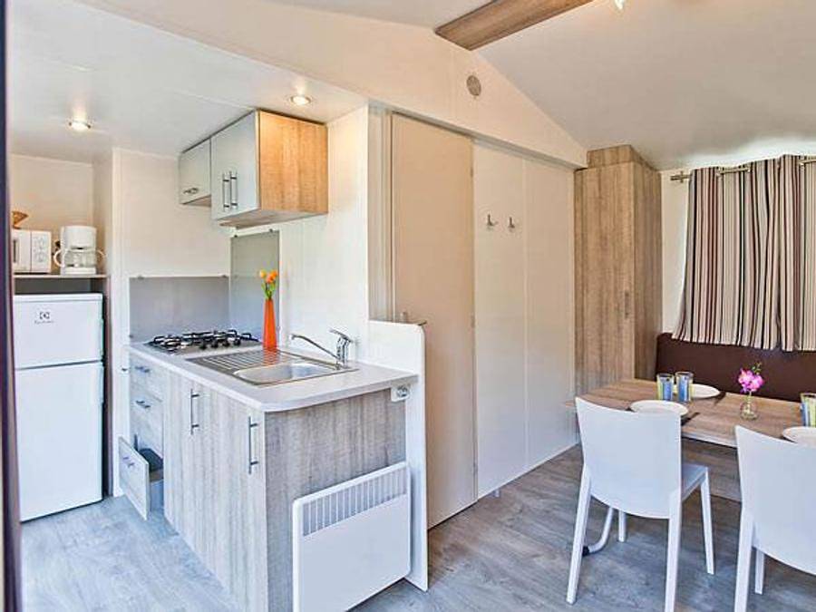 Camping Des Neiges - Mobile home 4 persons - Riviera in Aigueblanche, Savoie