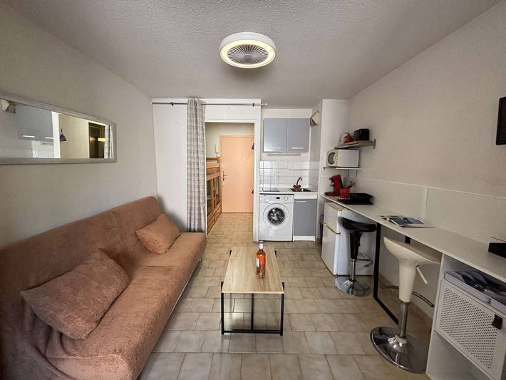 Ganze Wohnung, Studio-Kabine, Parkplatz, Loggia, freier Blick - 4 Pers. in Bandol, Mittelmeerküste (Frankreich)