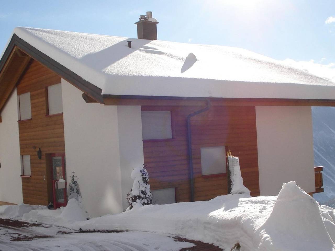 Ganze Ferienwohnung, Chalet Kristall # - 6-bed apartment, Dusche, Wc in Albinen, Leukerbad & Umgebung