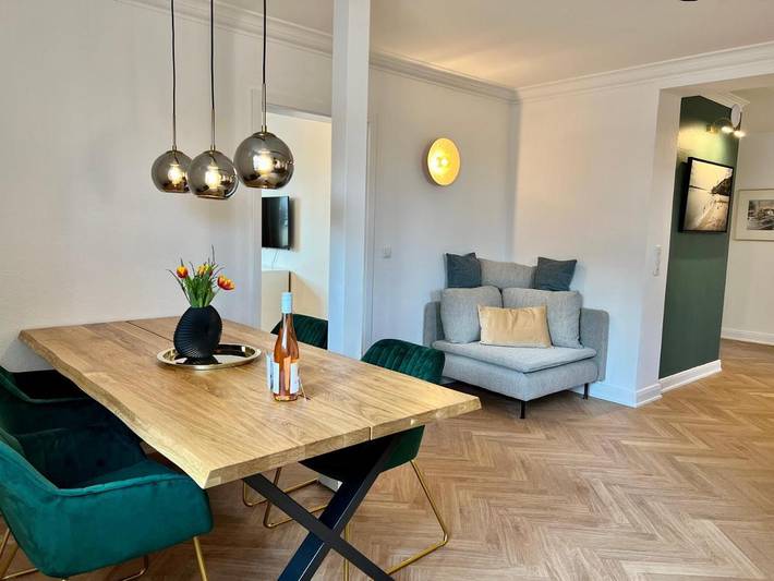 Ferienwohnung für 4 Personen, mit Terrasse und Garten in Hamburg - 3