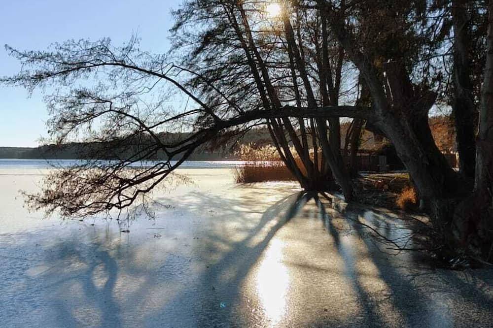 Ganze Wohnung, Die kleine Holzhütte direkt am See in Priepert, Mecklenburg-Strelitz