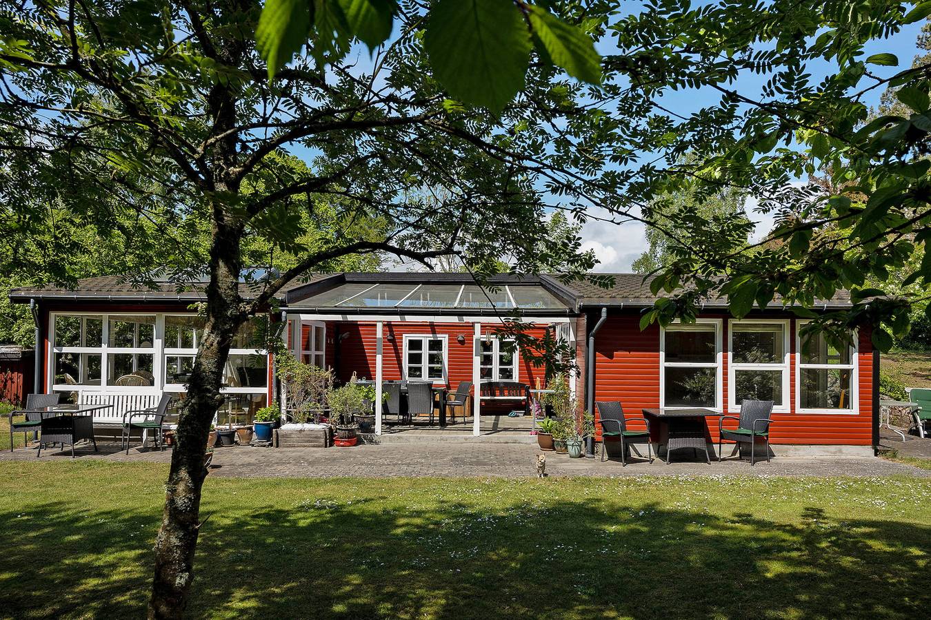 Schönes Ferienhaus im Erholungsgebiet in Boderne, Aakirkeby