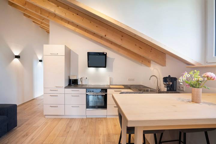 Ferienwohnung für 4 Personen, mit Balkon im Tölzer Land
