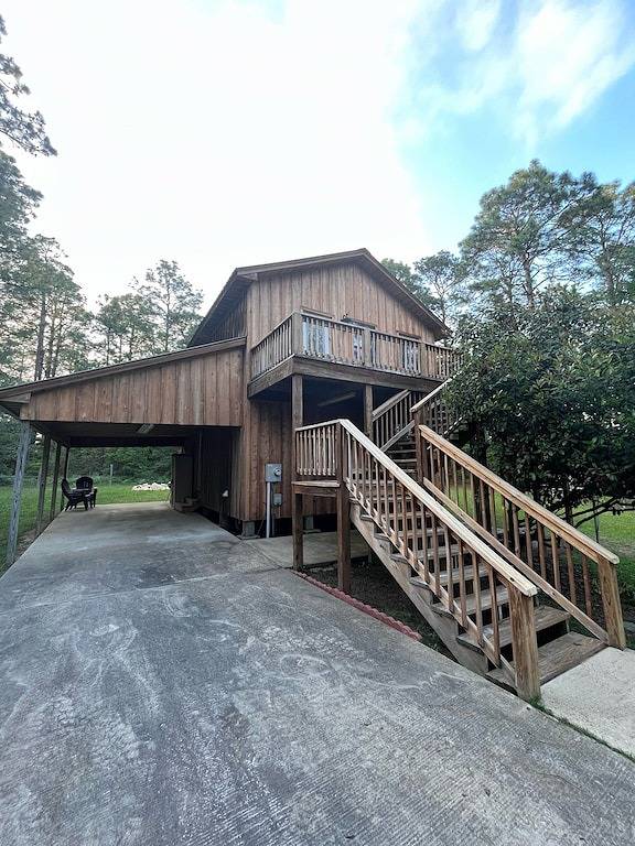 Blockhütte für 6 Personen, mit Pool und Garten sowie Balkon - 1