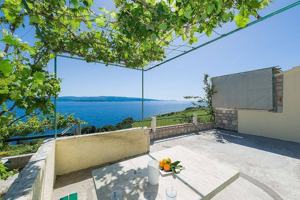 Ganze Wohnung, Ferienwohnung in Murvica mit Meerblick, Terrasse, Klimaanlage, W-Lan (146-4) in Murvica, Brac