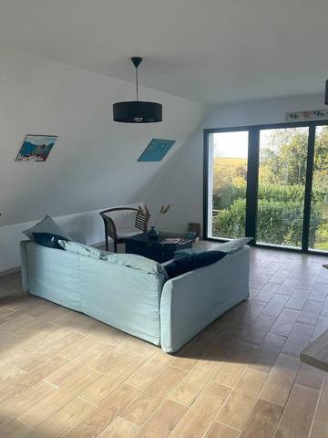 Gîte pour 4 personnes, avec jardin et vue, animaux acceptés à Brélès