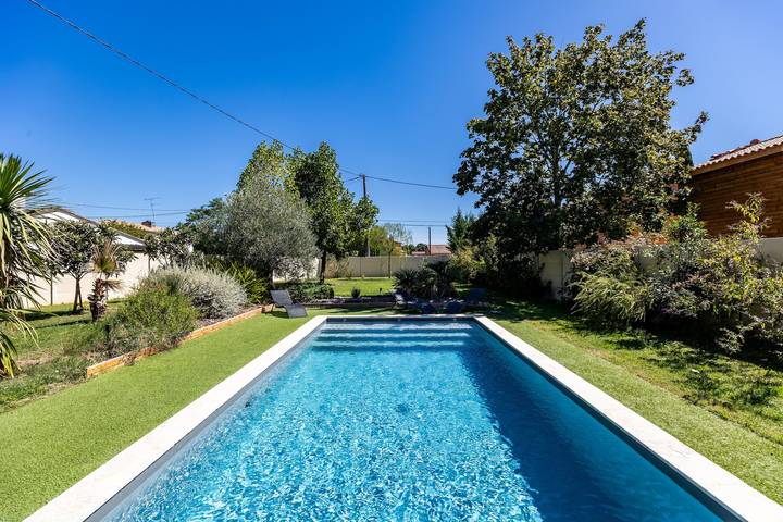 Maison de vacances pour 16 personnes, avec Jardin dans le Lot-et-Garonne