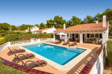 Villa in Es Mercadal, Menorcas Küste für 6 