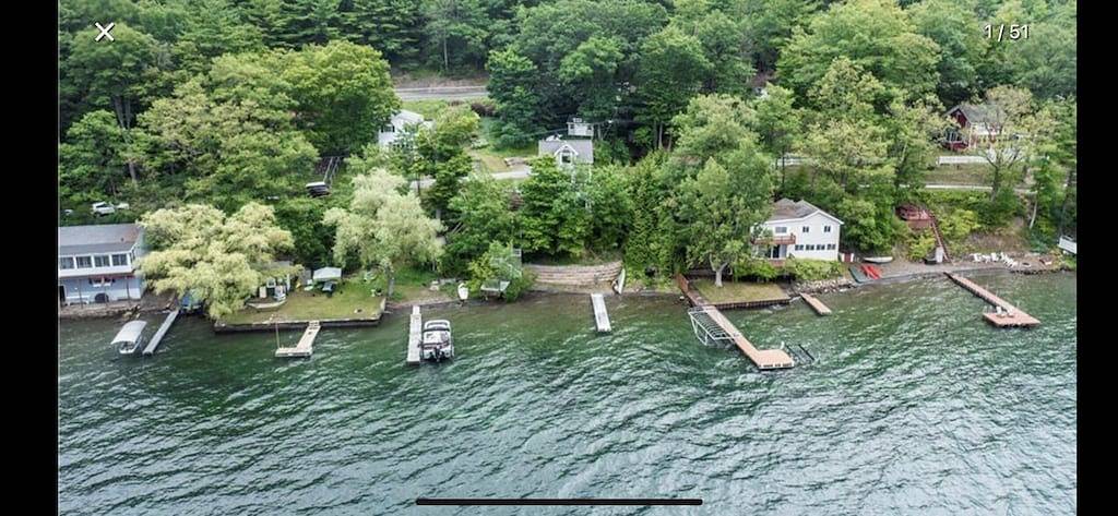 Keuka Lakefront Getaway with private beach and amazing waterfront views in Keuka Lake