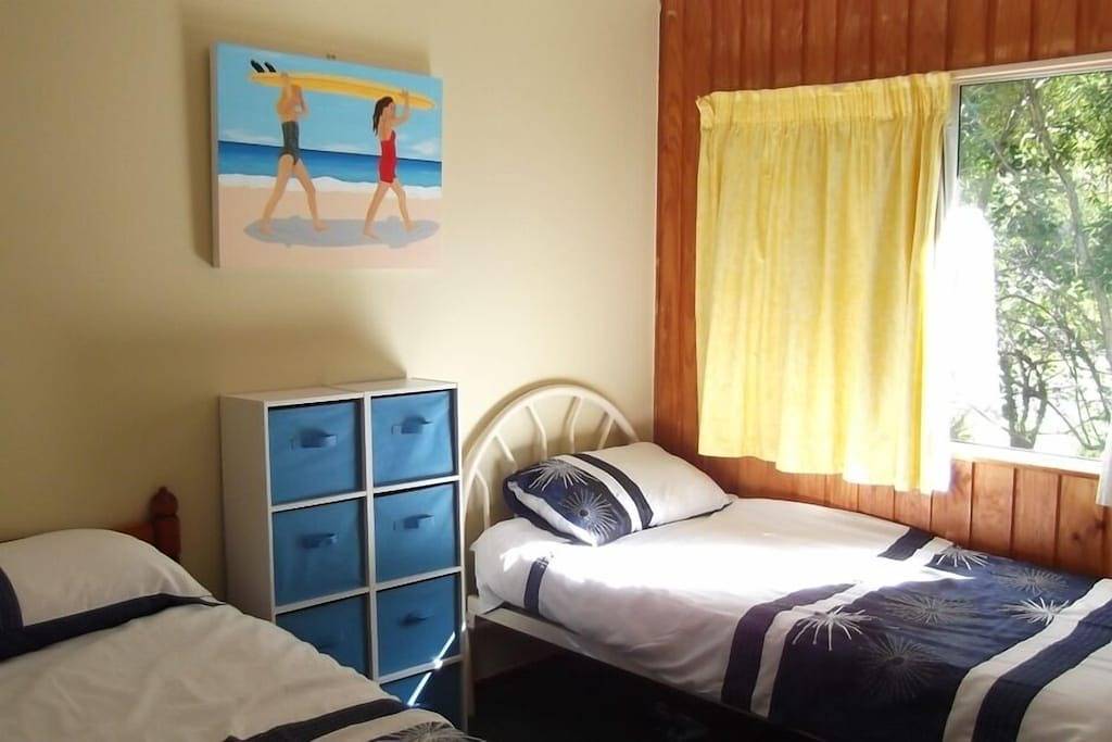 Tui's Rest Whangamata-Dogs Willkommen, geeignet für Familien in Whangamata, Waikato