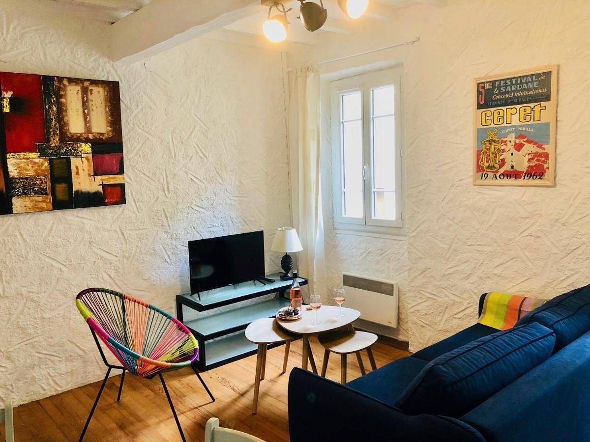 Appartement entier, Two-Bedroom Apartment in Céret, Côte méditerranéenne (France)